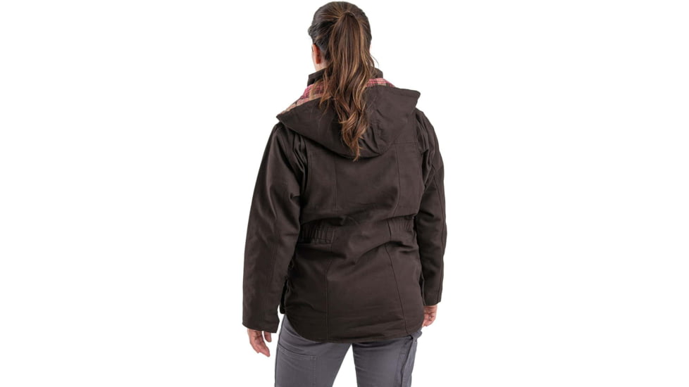 Berne Concealed Carry Ladies Lima One Three Jacket - Women's, Dark Brown, Medium, Regular, 92021333779