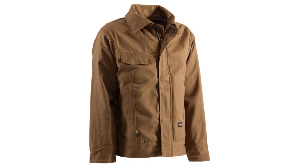 Berne FR Bomber Jacket - Mens, Brown Duck, 2XL FRJ02BDR520