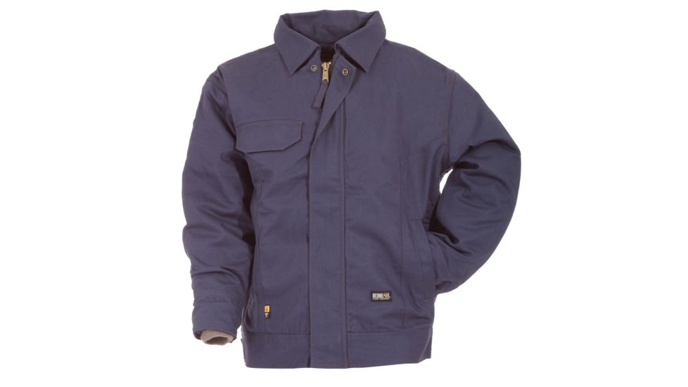 Berne FR Bomber Jacket - Mens, Navy, 2XL FRJ02NDT520
