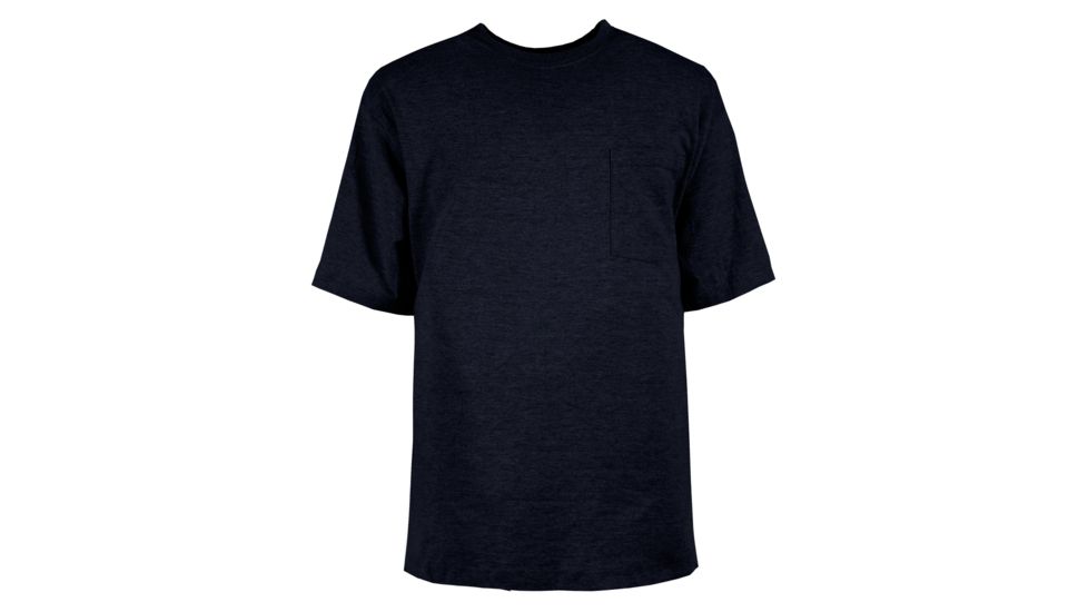 Berne Heavyweight Pocket Tee - Mens, Navy, 2XL BSM16NVYT520