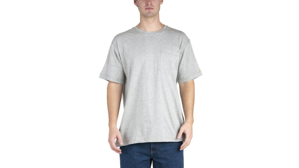 Berne Lightweight Performance Tee - Mens, Grey, Medium, BSM76GYR400