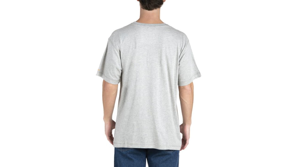 Berne Lightweight Performance Tee - Mens, Grey, Medium, BSM76GYR400