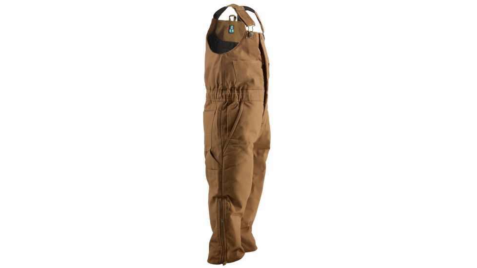 Berne Youth Insulated Bib Overall, Brown Duck, Extra Small BB20BDR320