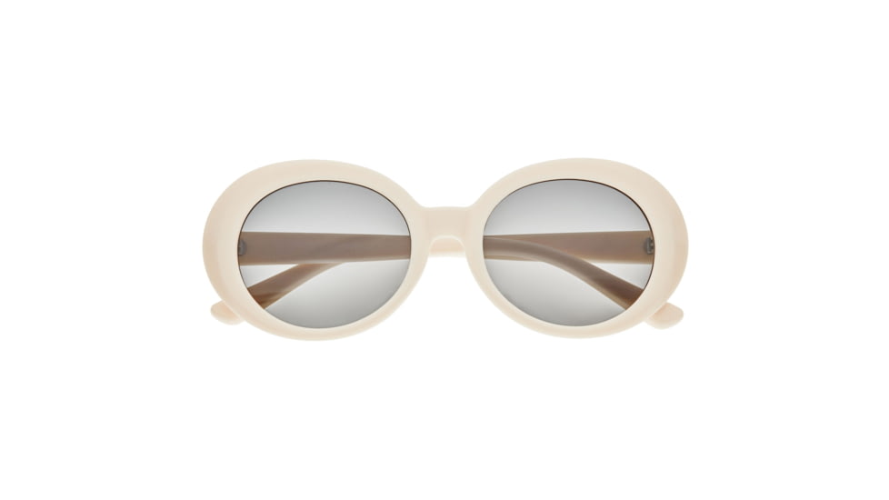 Bertha Annie Polarized Sunglasses - Womens, Cream Frame, Black Lens, Cream/Black, One Size, BRSBR054C2