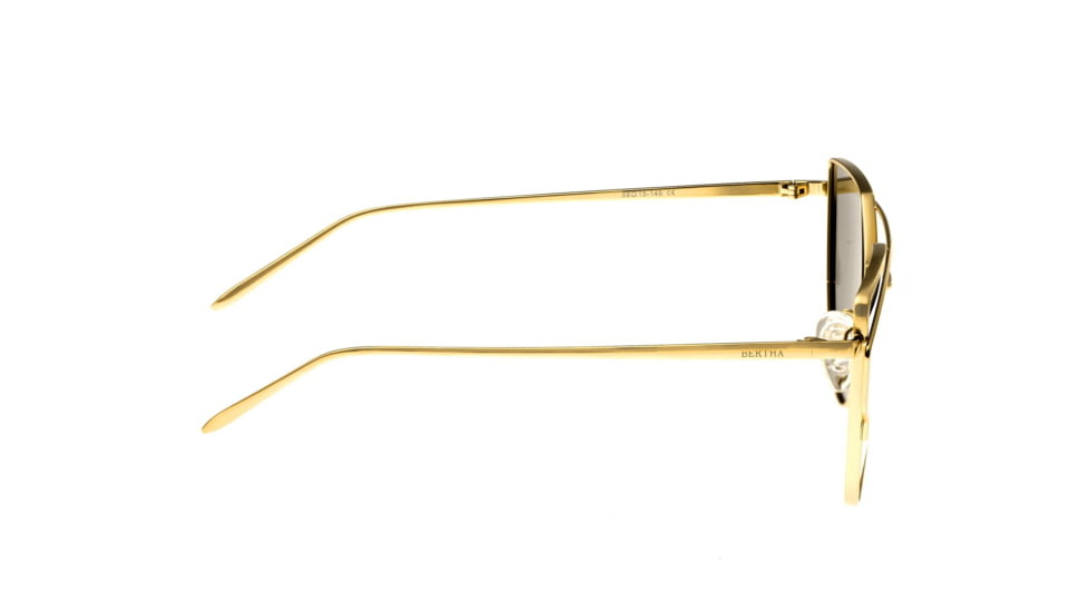 Bertha Aria Polarized Sunglasses, Gold Frame, Celeste Lens - Womens, BRSBR025PLX