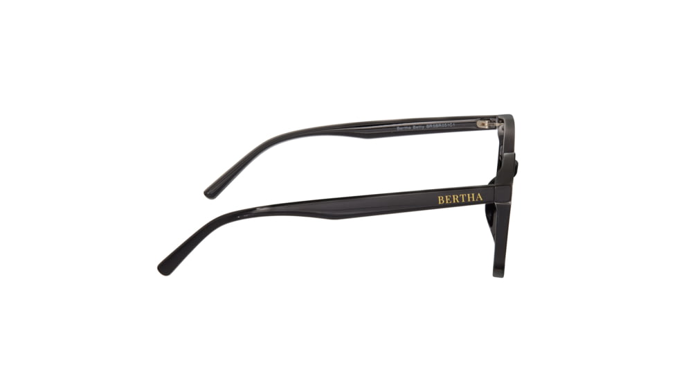 Bertha Betty Polarized Sunglasses - Womens, Black Frame, Pink Lens, Black/Pink, One Size, BRSBR051C2