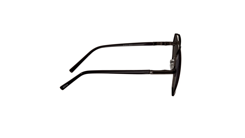 Bertha Brynn Sunglasses - Womens, Black Frame, Black Polarized Lens, Black/Black, One Size, BRSBR035GY