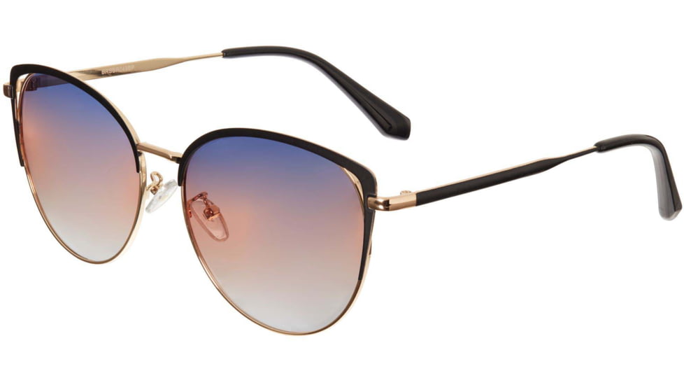 Bertha Darby Polarized Sunglass - Womens, Gold/Blue-Pink, One Size, BRSBR049BP