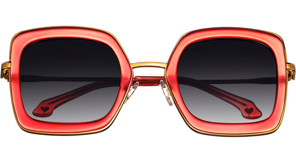 Bertha Ellie Handmade in Italy Sunglass - Womens, Pink, One Size, BRSIT106-1