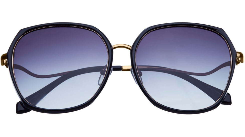 Bertha Hensley Polarized Sunglass - Womens, Black/Black, One Size, BRSBR048GY