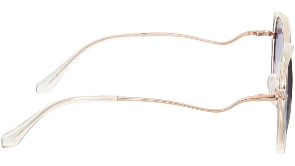 Bertha Hensley Polarized Sunglass - Womens, Clear/Blue, One Size, BRSBR048BL