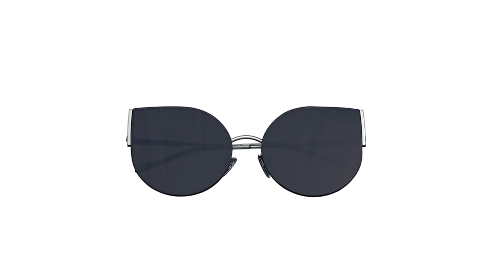 Bertha Logan Polarized Sunglasses, Silver/Silver, One Size, BRSBR036SL