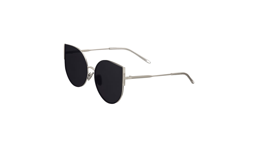 Bertha Logan Polarized Sunglasses, Silver/Silver, One Size, BRSBR036SL