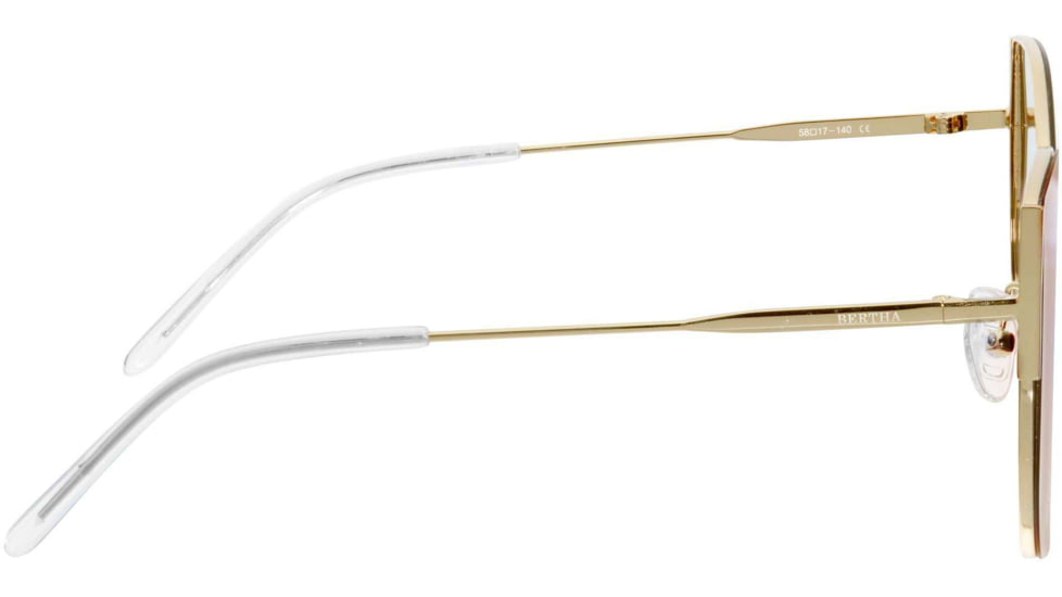 Bertha Logan Polarized Sunglasses - Womens, Gold/Light Brown, One Size, BRSBR036GDX