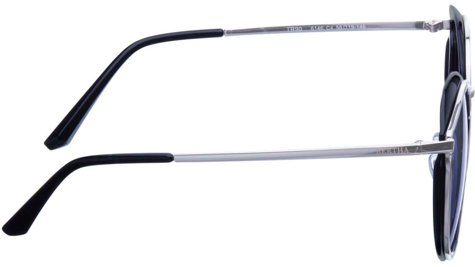 Bertha Lorelei Polarized Sunglass - Womens, Black/Purple, One Size, BRSBR045PU