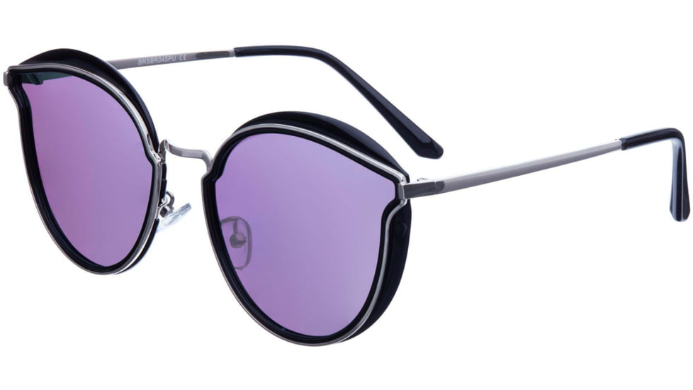 Bertha Lorelei Polarized Sunglass - Womens, Black/Purple, One Size, BRSBR045PU