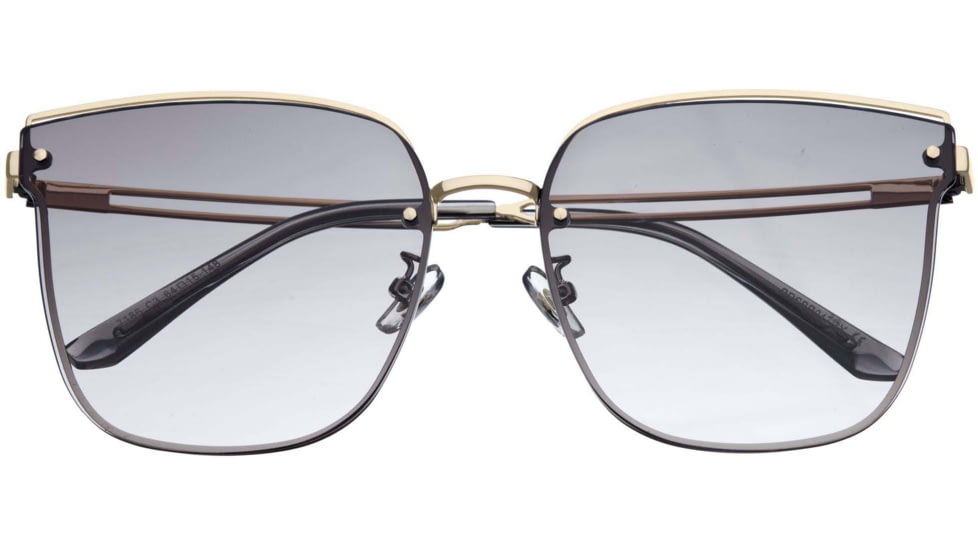 Bertha Noe Sunglass - Womens, Gold/Grey, One Size, BRSBR047GY