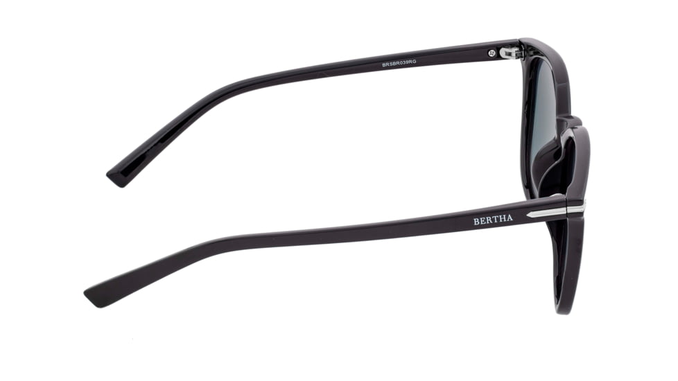 Bertha Piper Polarized Sunglasses - Women's, Black/Silver, One Size, BRSBR039SL