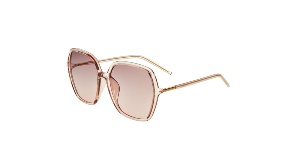 Bertha Priscilla Polarized Sunglasses - Womens, Pink Frame, Pink Lens, Pink/Pink, One Size, BRSBR055C4