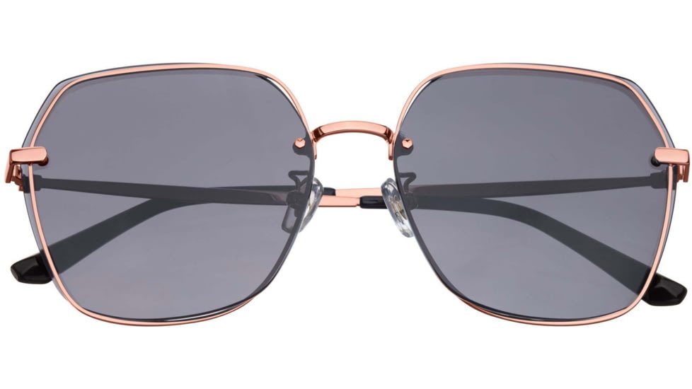 Bertha Renata Sunglass - Womens, Rose Gold/Black, One Size, BRSBR046BK