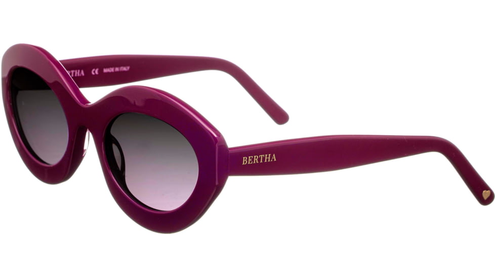 Bertha Severine Handmade in Italy Sunglass - Womens, Pink, One Size, BRSIT100-1