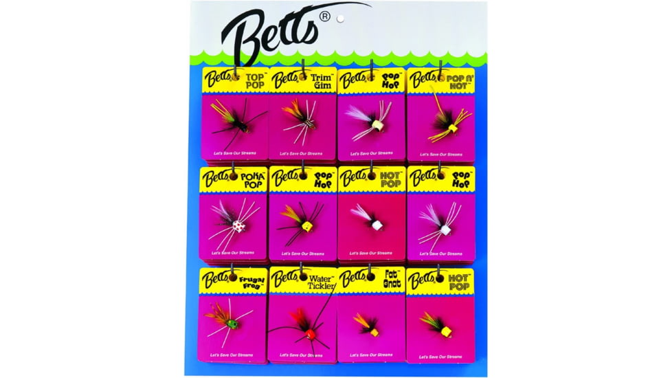 Betts Panfish Popper Display