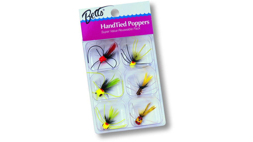 Betts Popper Tackle Pack, 6 Piece, P6