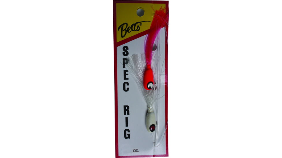 Betts Spec Rig , 1/16 oz White/Pink, 2/Pack, 780-6-4