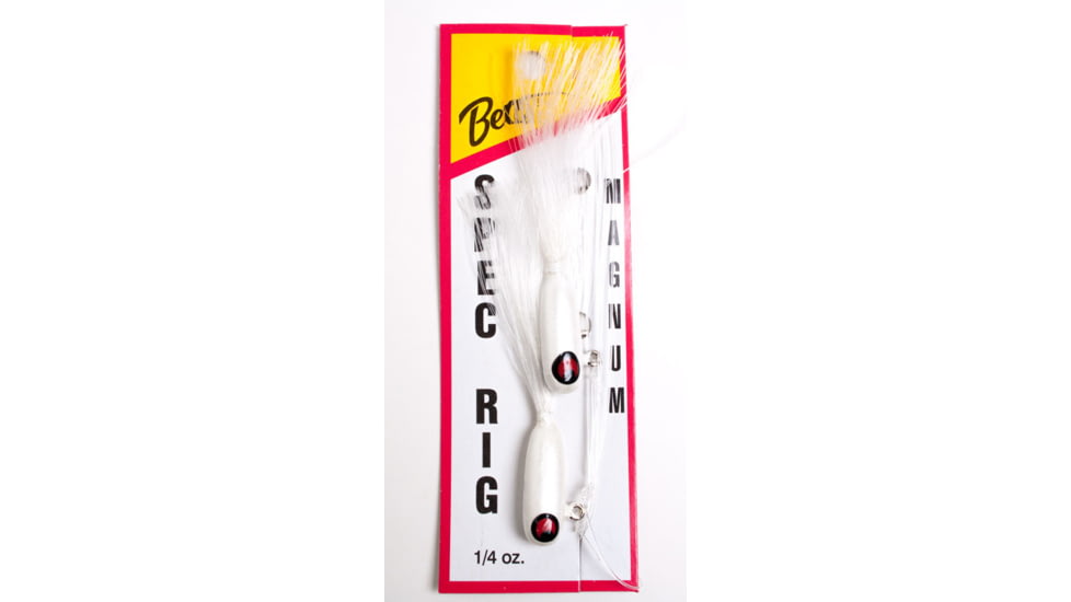 Betts Spec Rig 1/4 White/White 2 Pc, 780-4-1