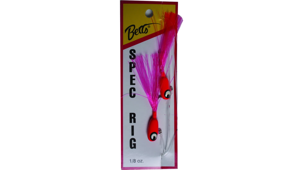 Betts Spec Rig , 1/8 oz Pink/Pink, 2/Pack, 780-8-44
