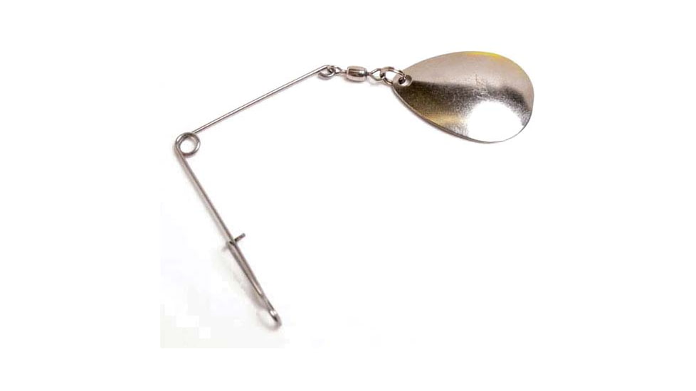 Betts Spin Jig Spinner, Nickel, #3, 3 Pack, 30-3-3N