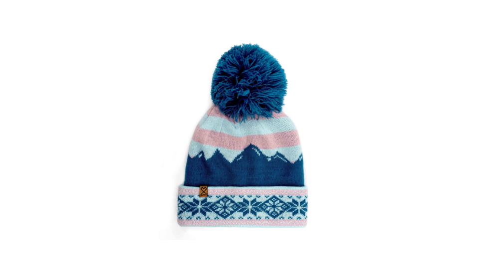 Milk X Whiskey Youth Ten Mile Beanie 4AAABF33, Teal, Pink, mxwhmytmbtp