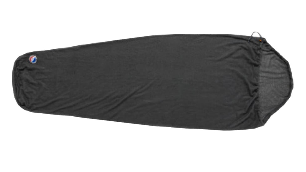Big Agnes Alpha Direct Fleece Sleeping Liner, Asphalt, Regular, BLADR26