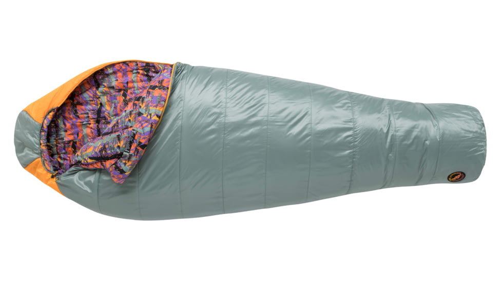 Big Agnes Anthracite 20 FireLine Pro Recycled Sleeping Bag, Zirkel Alpenglow, Regular, BTMA20RL26ANN