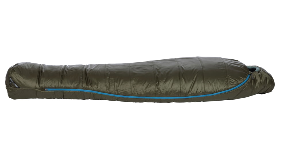 Big Agnes Anthracite 30 FireLine Pro Recycled Sleeping Bag, Olive Night/Chinois Green, Regular, BTMA30RL26