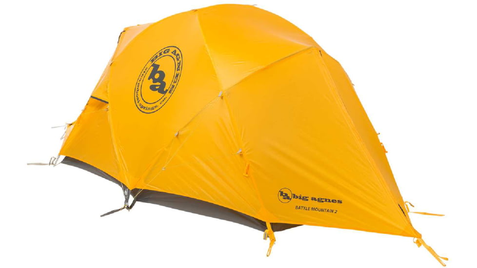 Big Agnes Battle Mountain 2, Gold, 2 Person, TMBM223