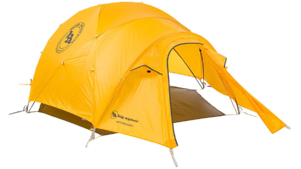 Big Agnes Battle Mountain 2, Gold, 3 Person, TMBM323