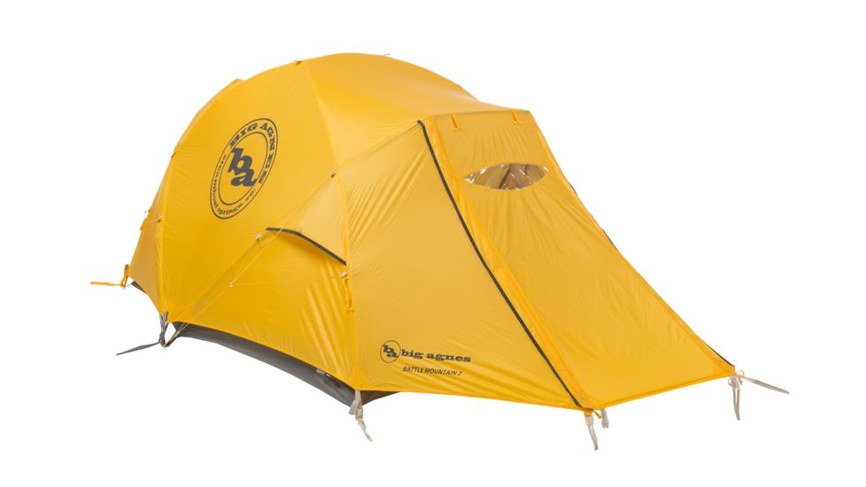 Big Agnes Battle Mountain 2 Tent - 2 Person, 4 Season, Gold, TMBM219