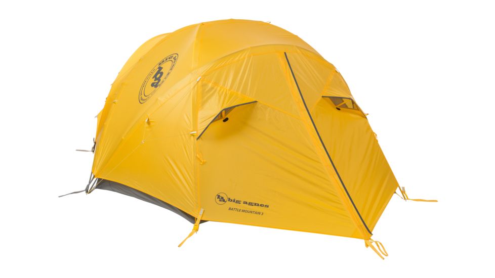Big Agnes Battle Mountain 3 - 3 Person, 4 Season, Gold, TMBM319