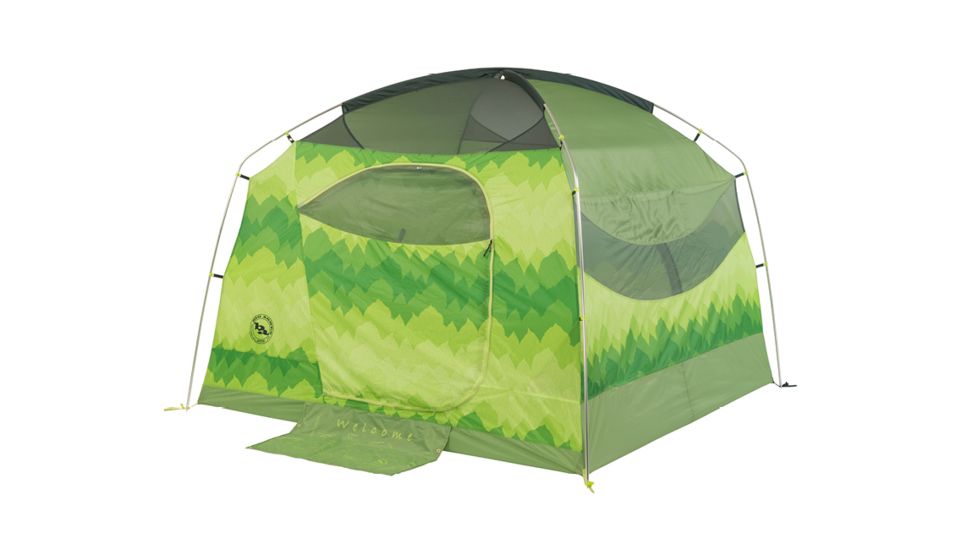 Big Agnes Big House 4 Deluxe, Green Leaf, TBHGL4DLX18