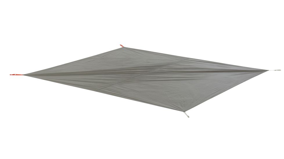 Big Agnes Bird Beak SL 3 Footprint, Gray/Orange, TFFBBSL319