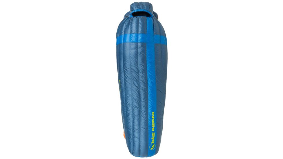 Big Agnes Blackburn UL 0 850 DownTek Sleeping Bag, Short, Right, Blue, BBBULSR18
