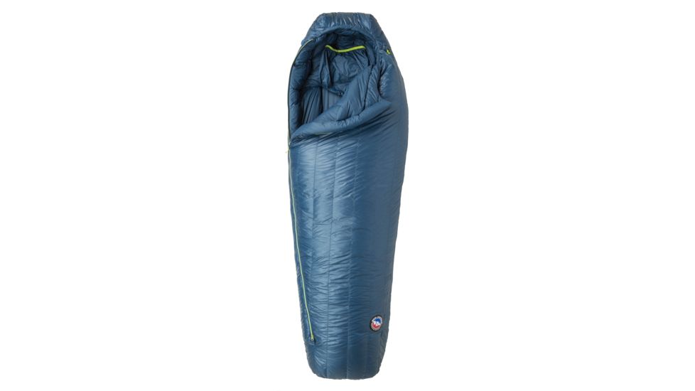 Big Agnes Blackburn UL 0 Sleeping Bag 850 DownTek, Right Zip, Blue, Small, BBULSR19