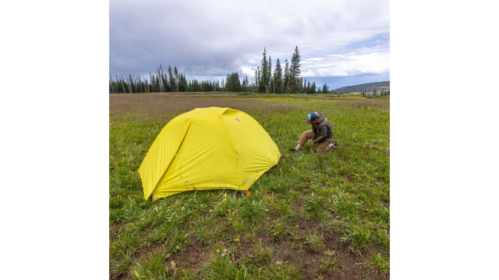 Big Agnes Blacktail 2 Tent, Warm Olive/Chinois Green, 2 Person, TBT225