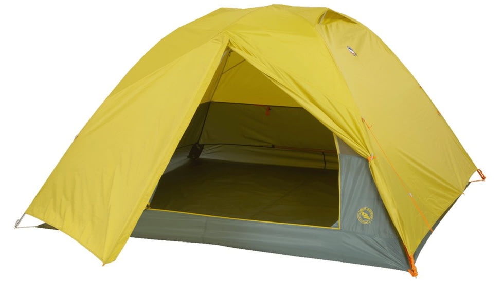 Big Agnes Blacktail 4 Tent, Warm Olive/Chinois Green, 4 Person, TBT425