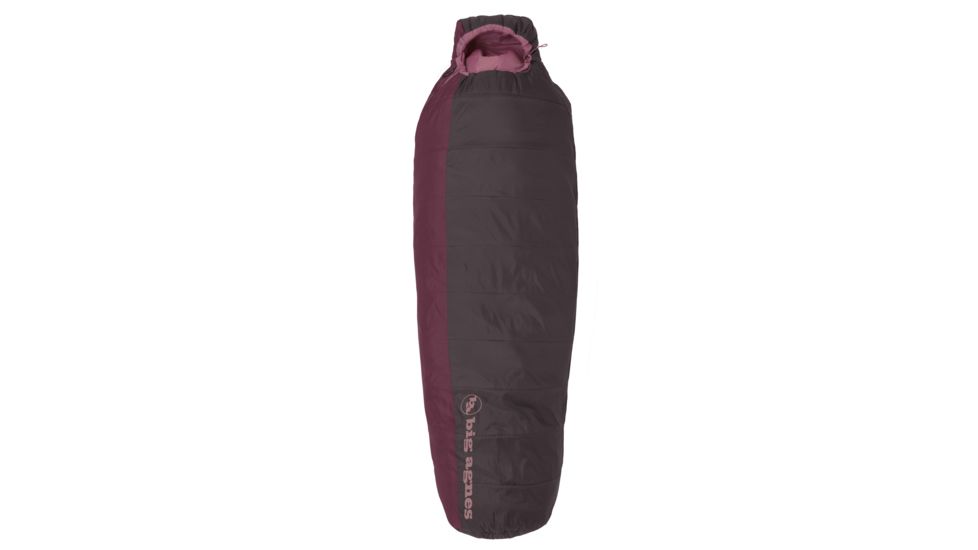 Brooklyn 0 Womens Sleeping Bag Synthetic-Coffee/Rose-Regular-Left