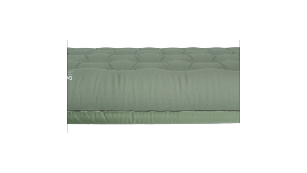 Big Agnes Campmeister Deluxe Insulated Sleeping Pad, Deep Lichen Green, 25x72, PCMDIWR25