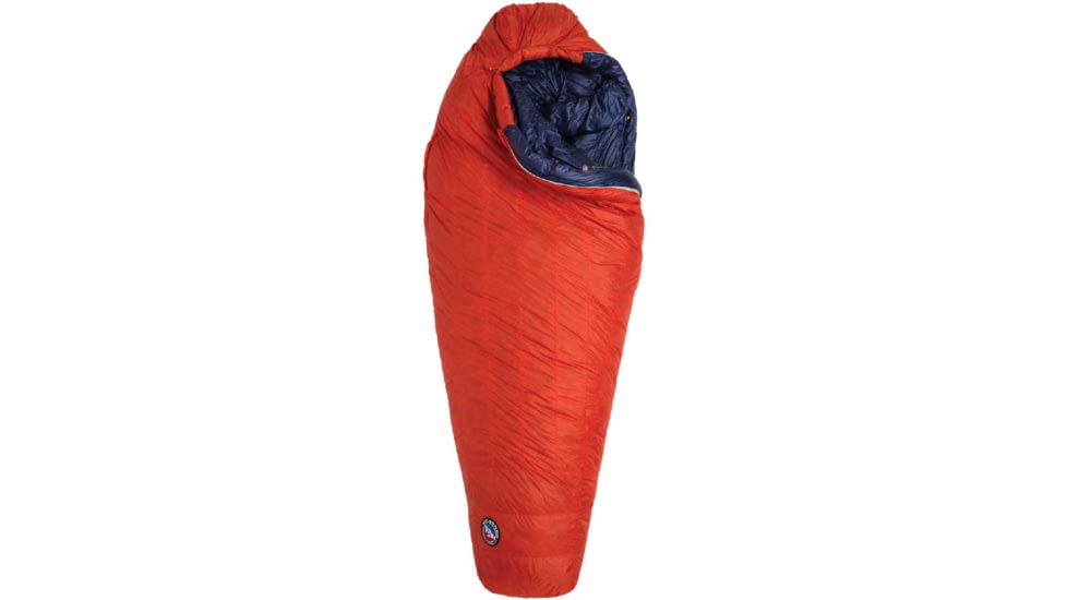Big Agnes Cinnabar -40, 850 Downtek, Pumpkin, Long, Left Zipper, BCN40LL23