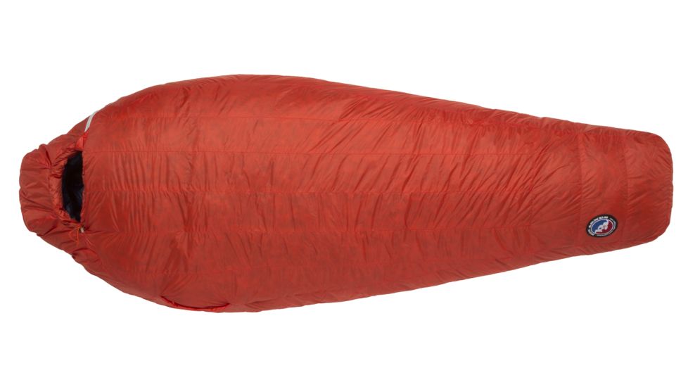 Big Agnes Cinnabar -40, 850 Downtek Sleeping Bag, Pumpkin, Small, BCN40SL20