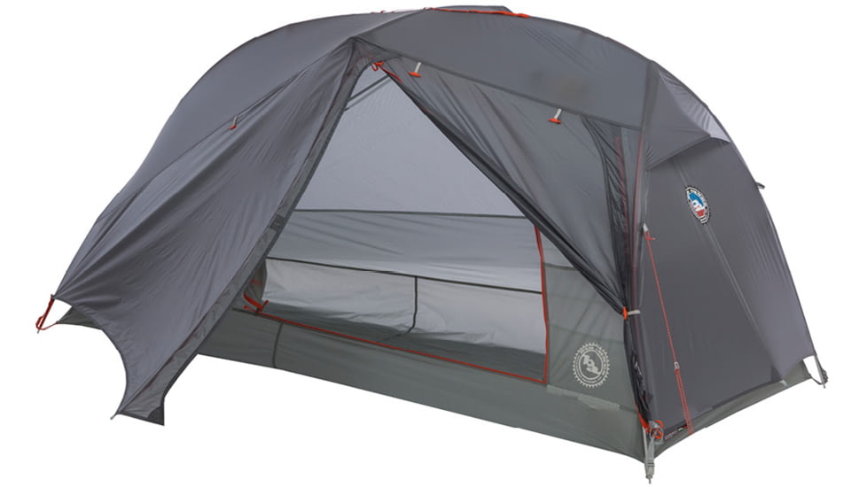 Big Agnes Copper Spur HV UL1 Bikepack Tent, Gray/Silver, THVCSBP121